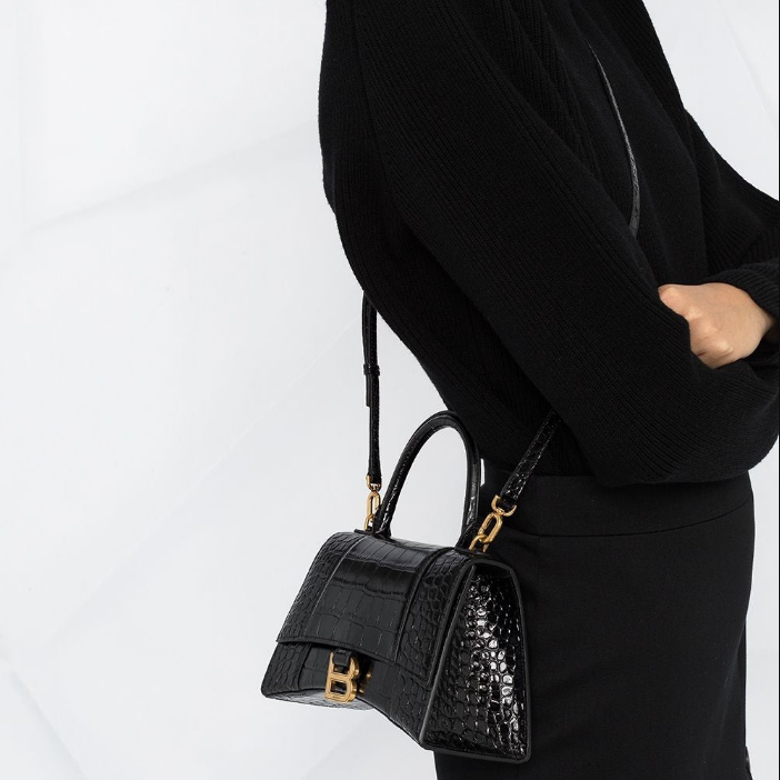 Crocodile leather pattern Tote Crossbody Bag