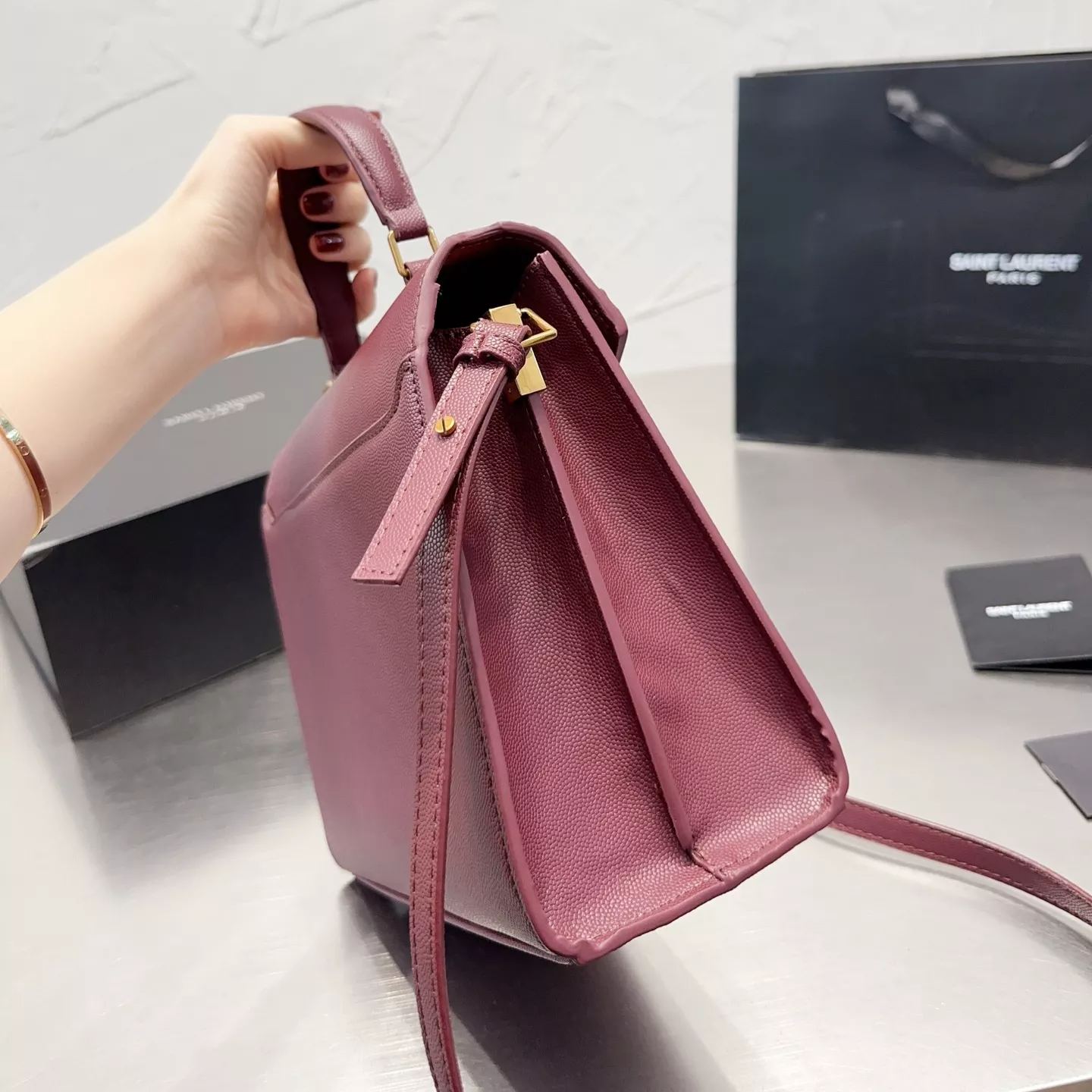 Solid Leather Bag