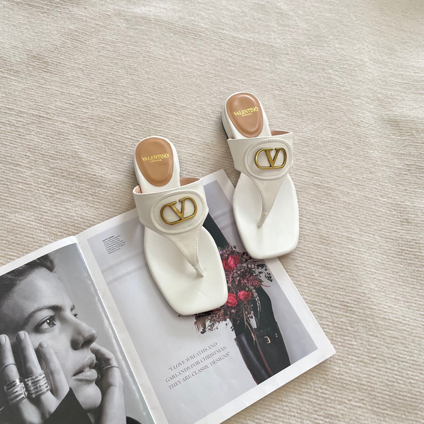 Classic Buckle Flip Flops