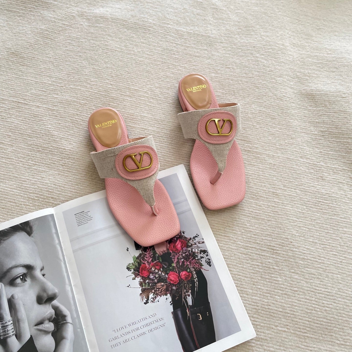 Classic Buckle Flip Flops