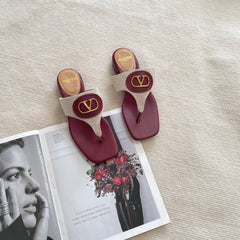 Classic Buckle Flip Flops
