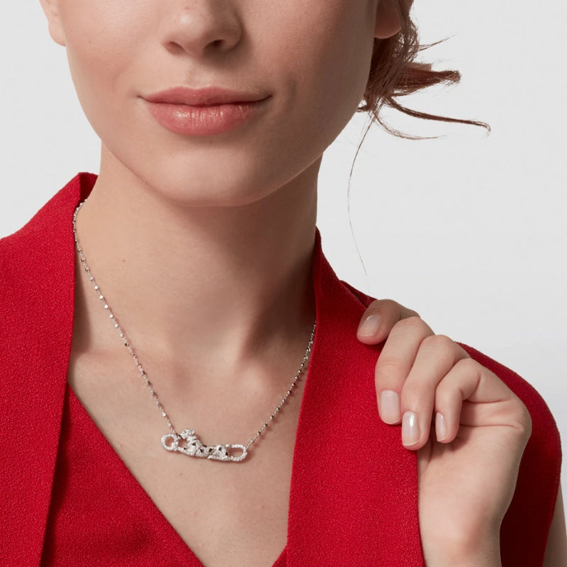 Diamond Leopard Necklace