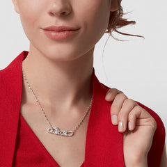 Diamond Leopard Necklace