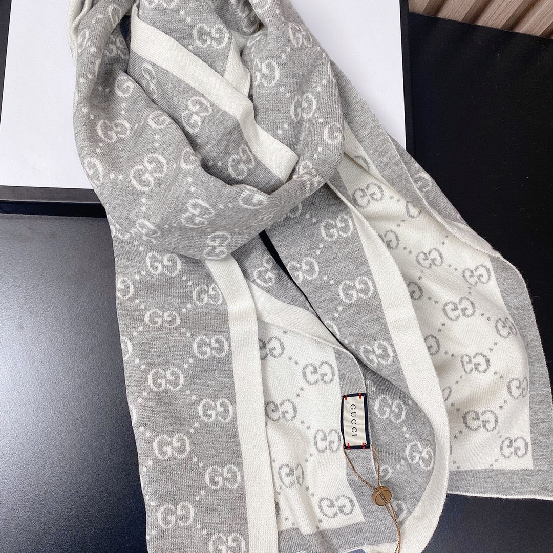 All-match Jacquard Scarf