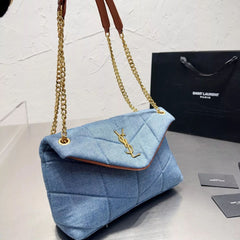 Washed Denim Bag
