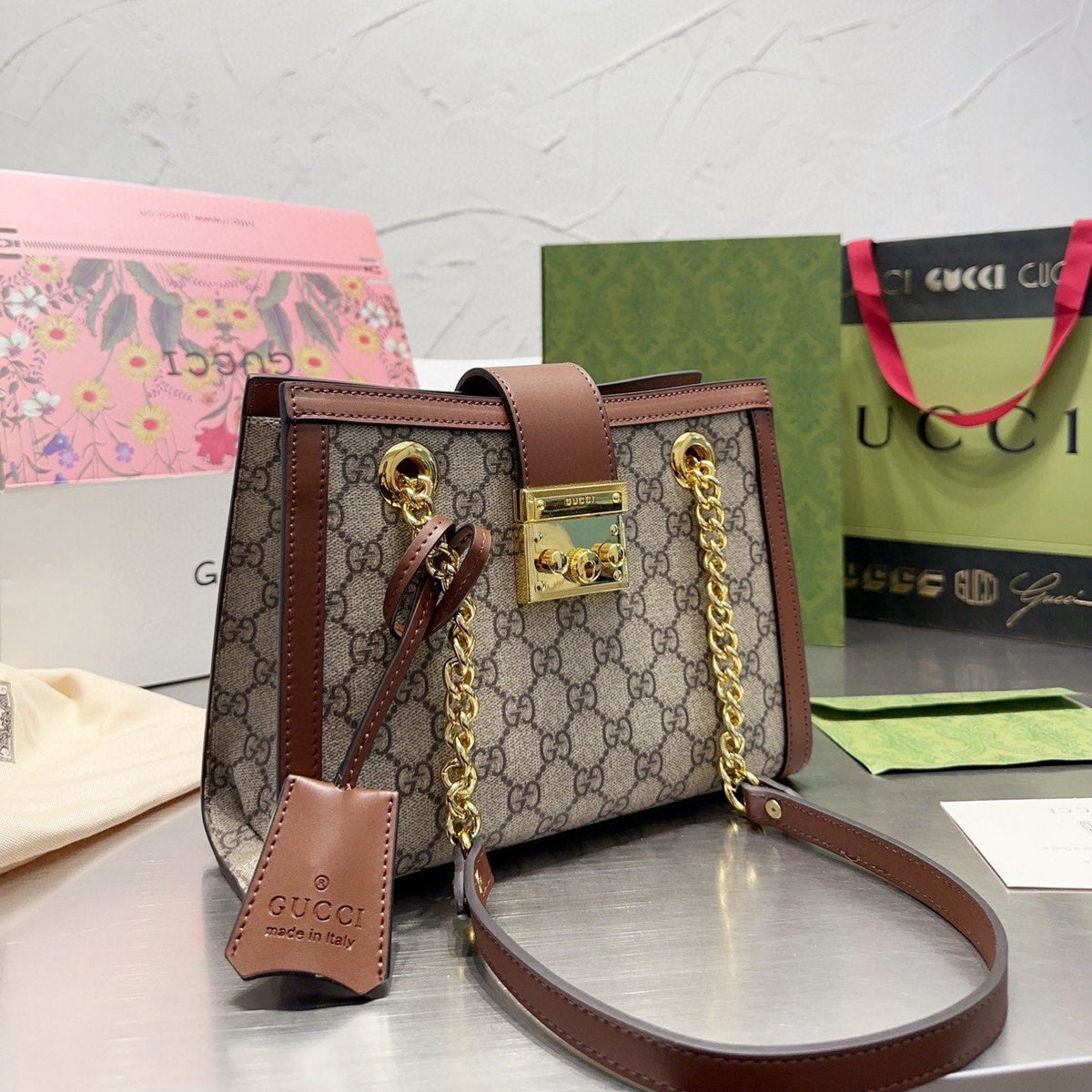 Padlock Small Shoulder Bag