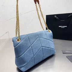Washed Denim Bag