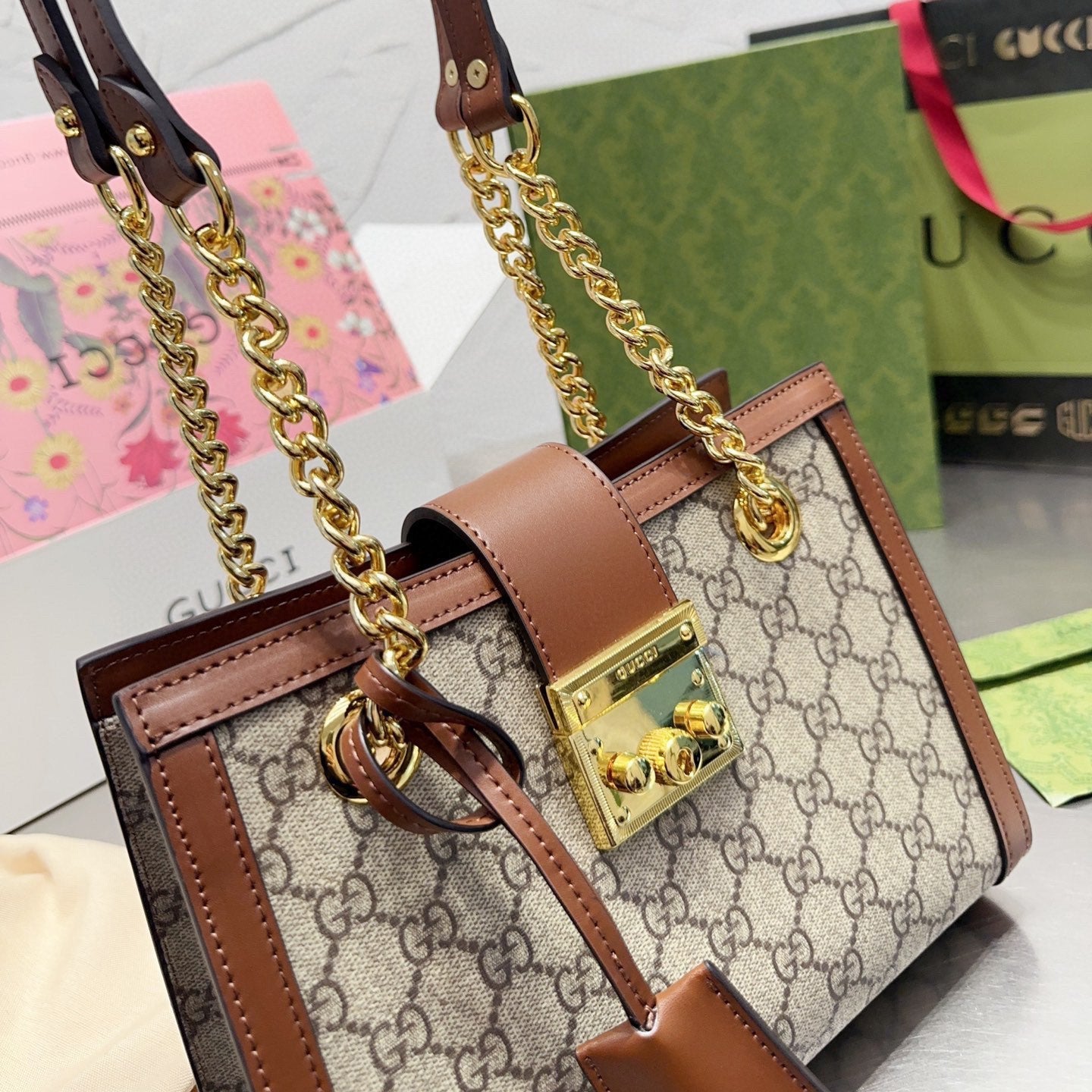 Padlock Small Shoulder Bag