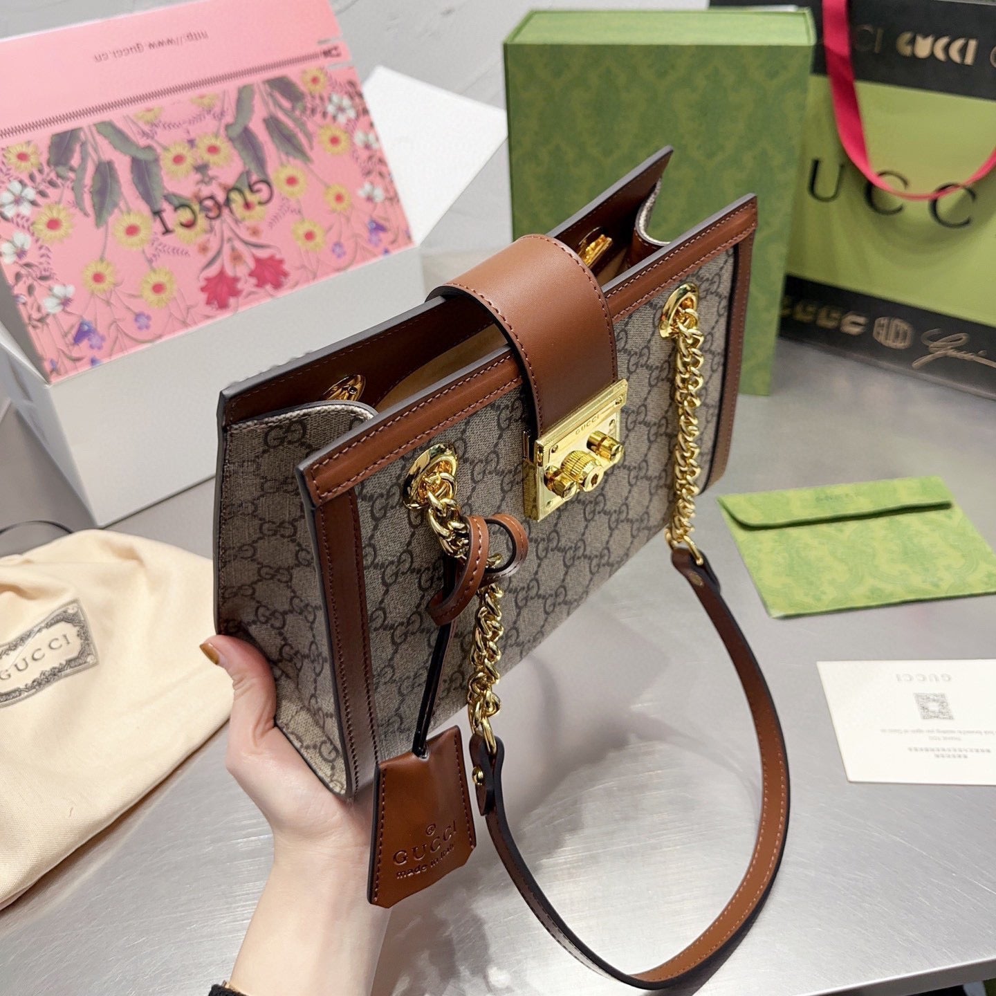 Padlock Small Shoulder Bag
