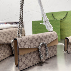 Beige and ebony Handbag