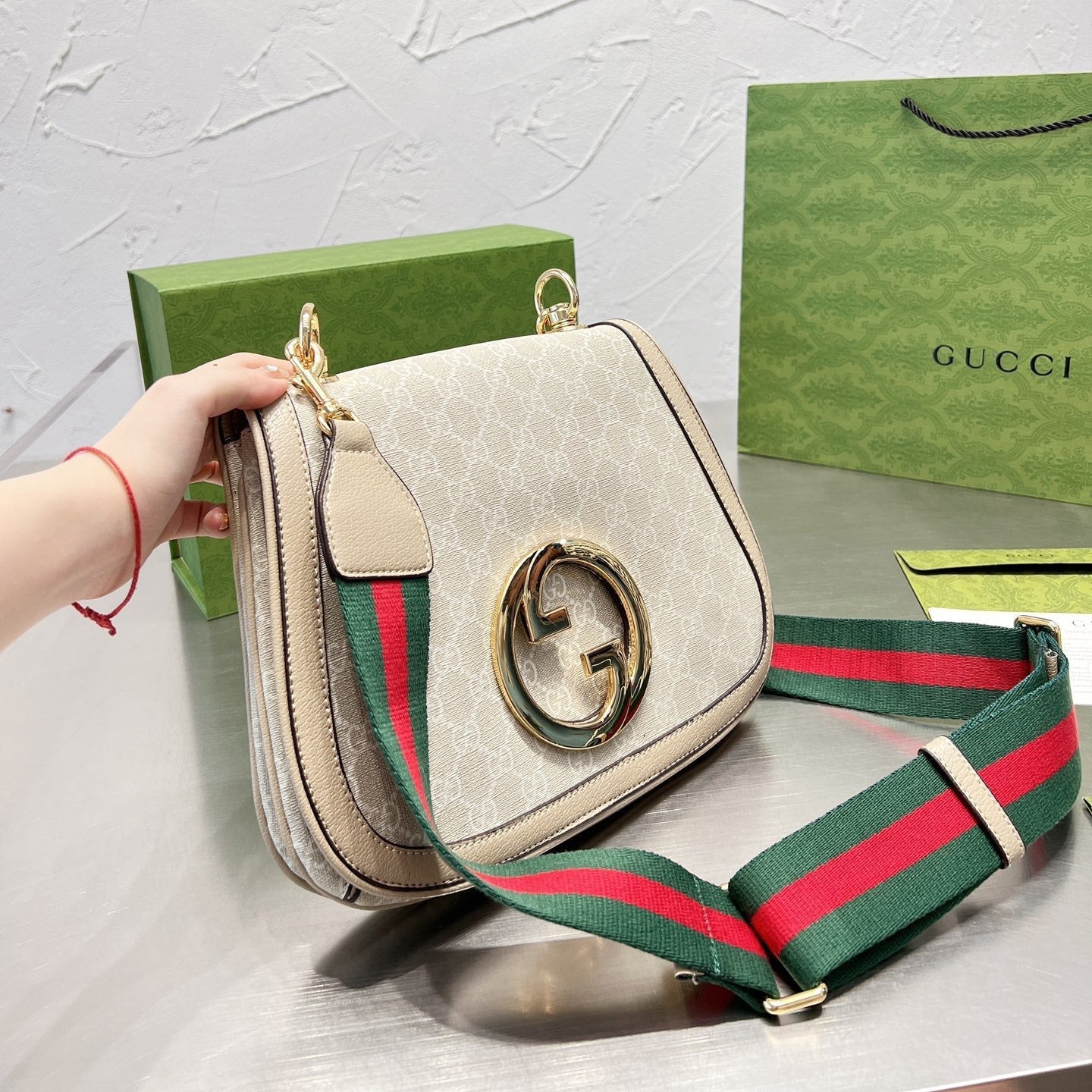 New Blondie monogram bag