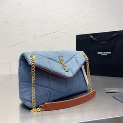 Washed Denim Bag