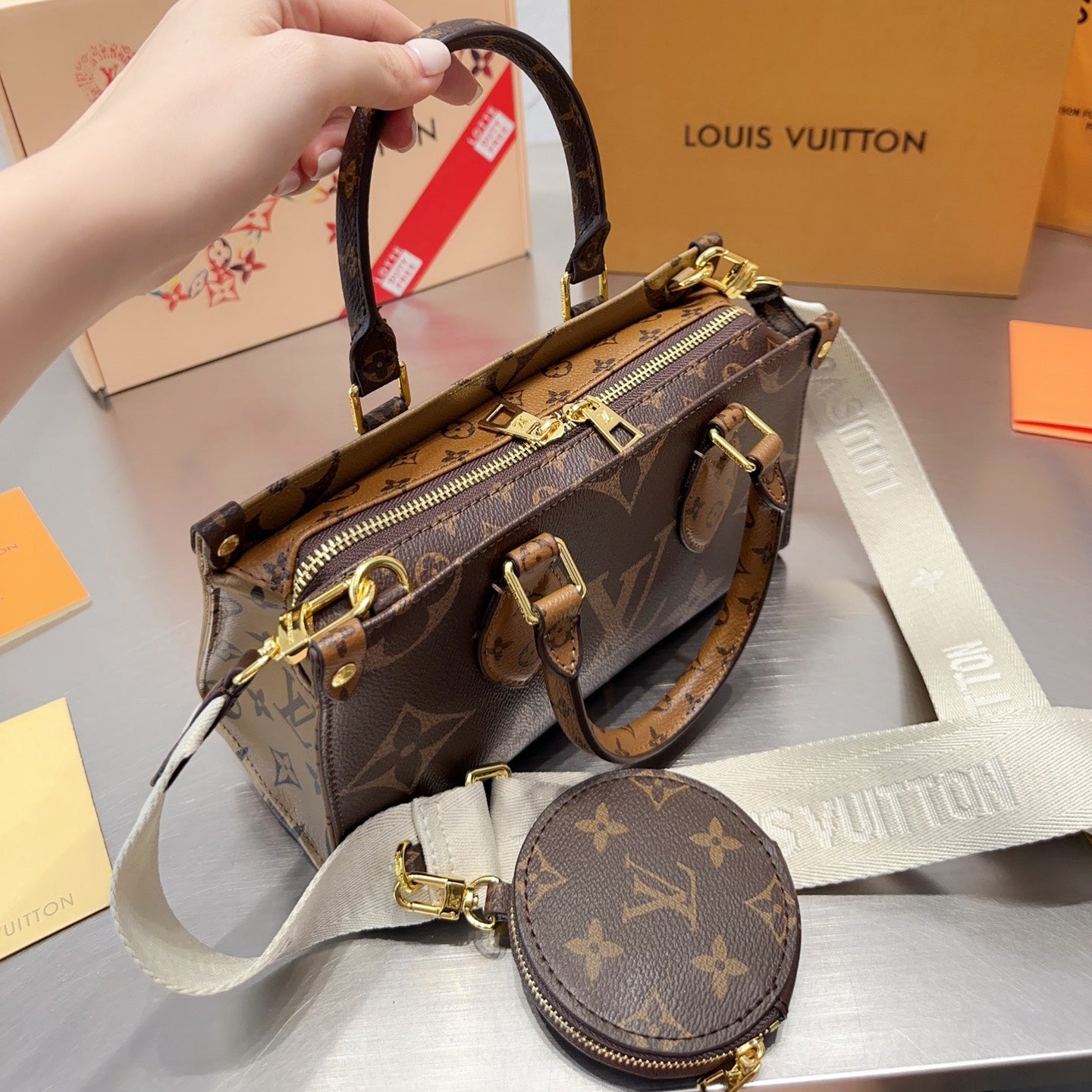 Small Bag With Crossbody Strap
