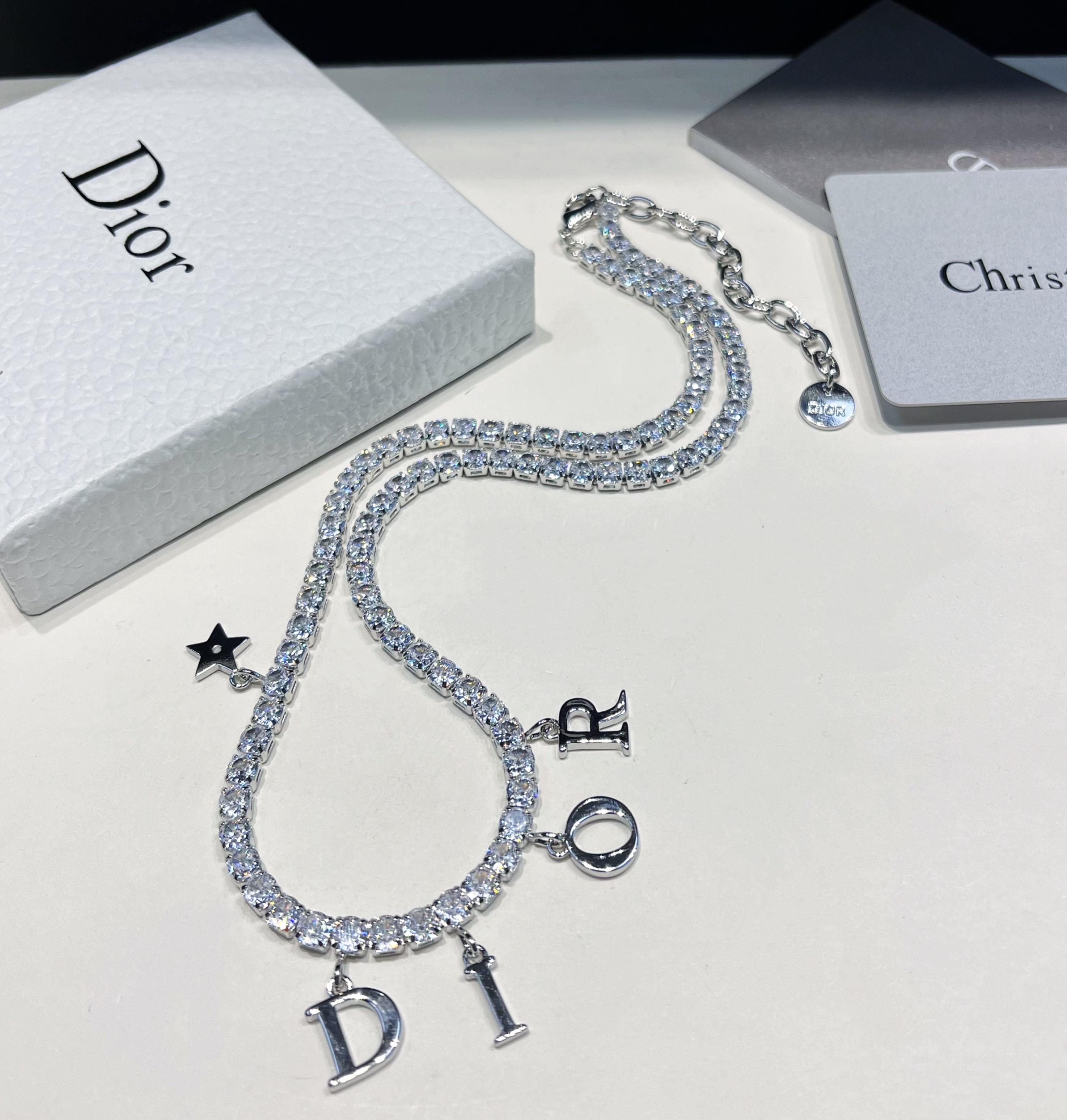 2 color Diamond necklace
