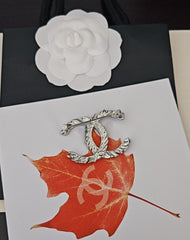 Platinum Diamond Brooch