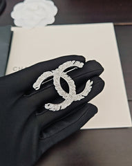 Platinum Diamond Brooch