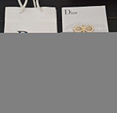 Full Diamond Bow Brooch