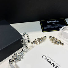 Diamond Hoop Earrings