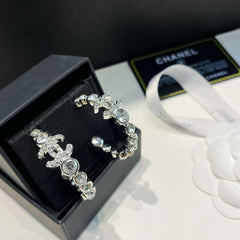 Diamond Hoop Earrings