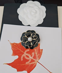 Double Layered Flower Brooch