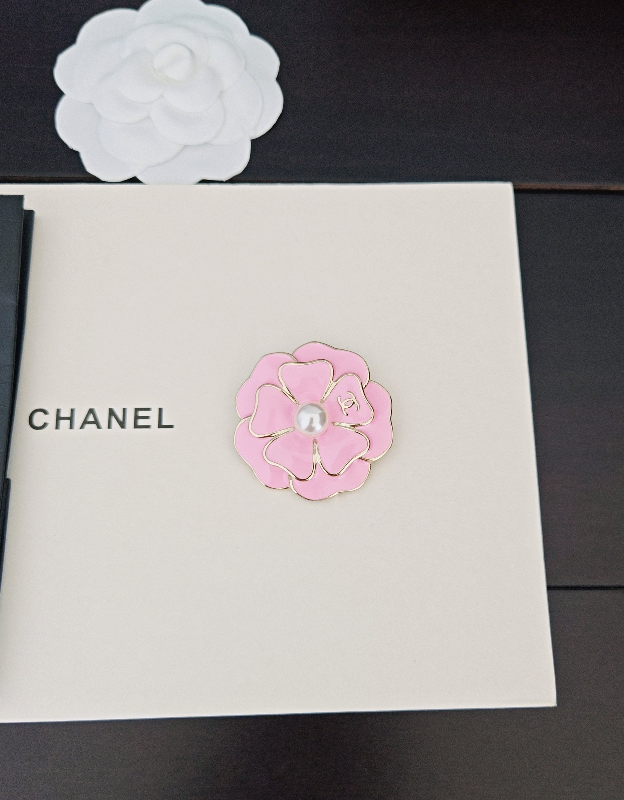 Double Layered Flower Brooch