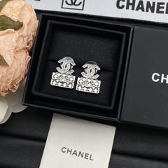 stylish bag pendant earrings