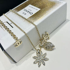 Sunflower Pendant Necklace