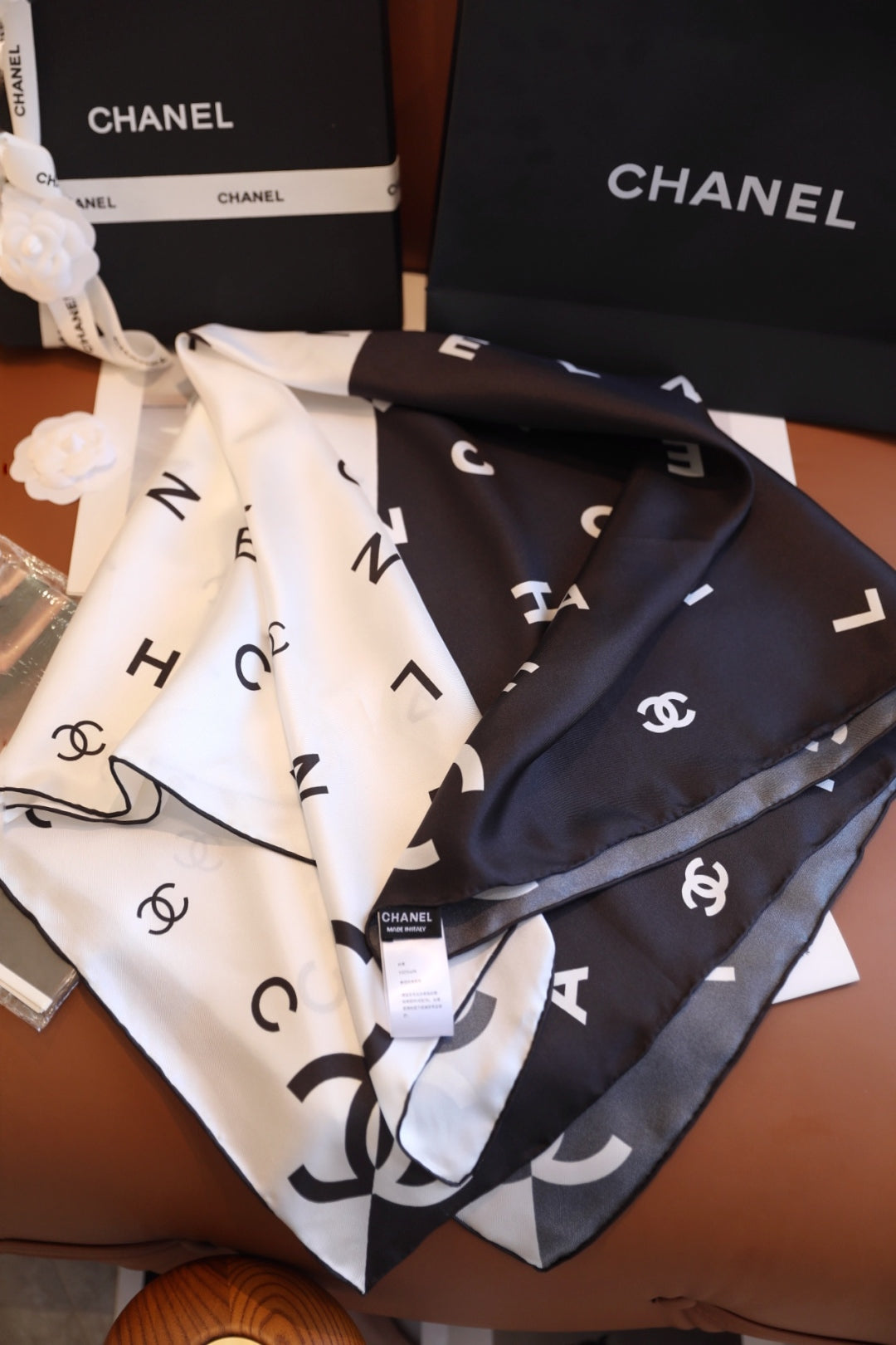 New Spring Silk Square Scarf
