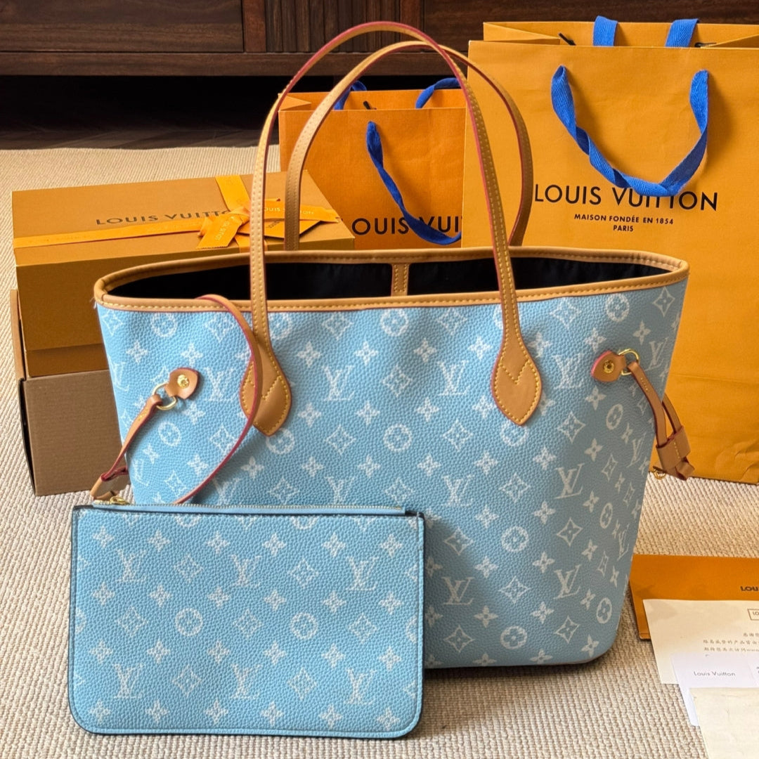 Colorful printed medium shopping bag