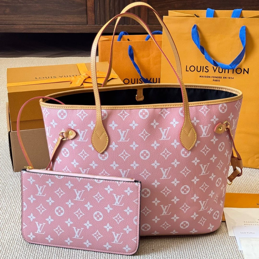 Colorful printed medium shopping bag