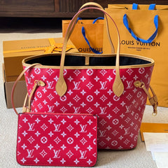 Colorful printed medium shopping bag