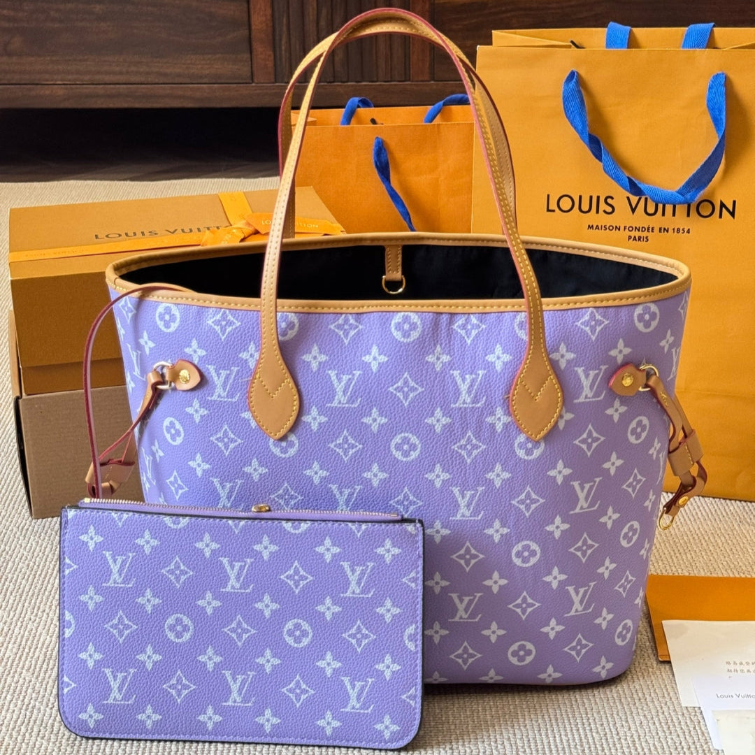 Colorful printed medium shopping bag