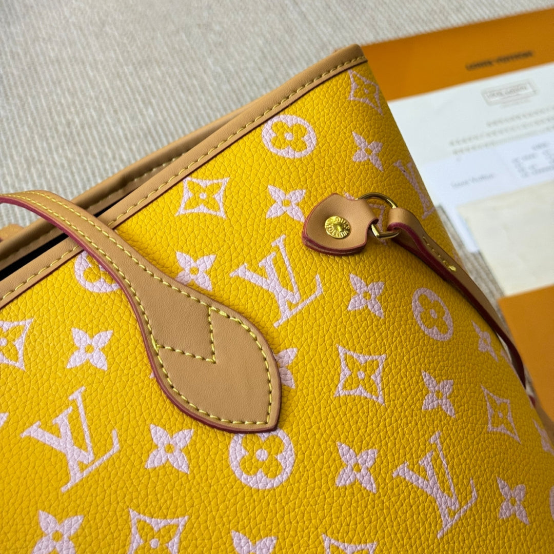 Colorful printed medium shopping bag