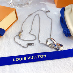 Logo round necklace