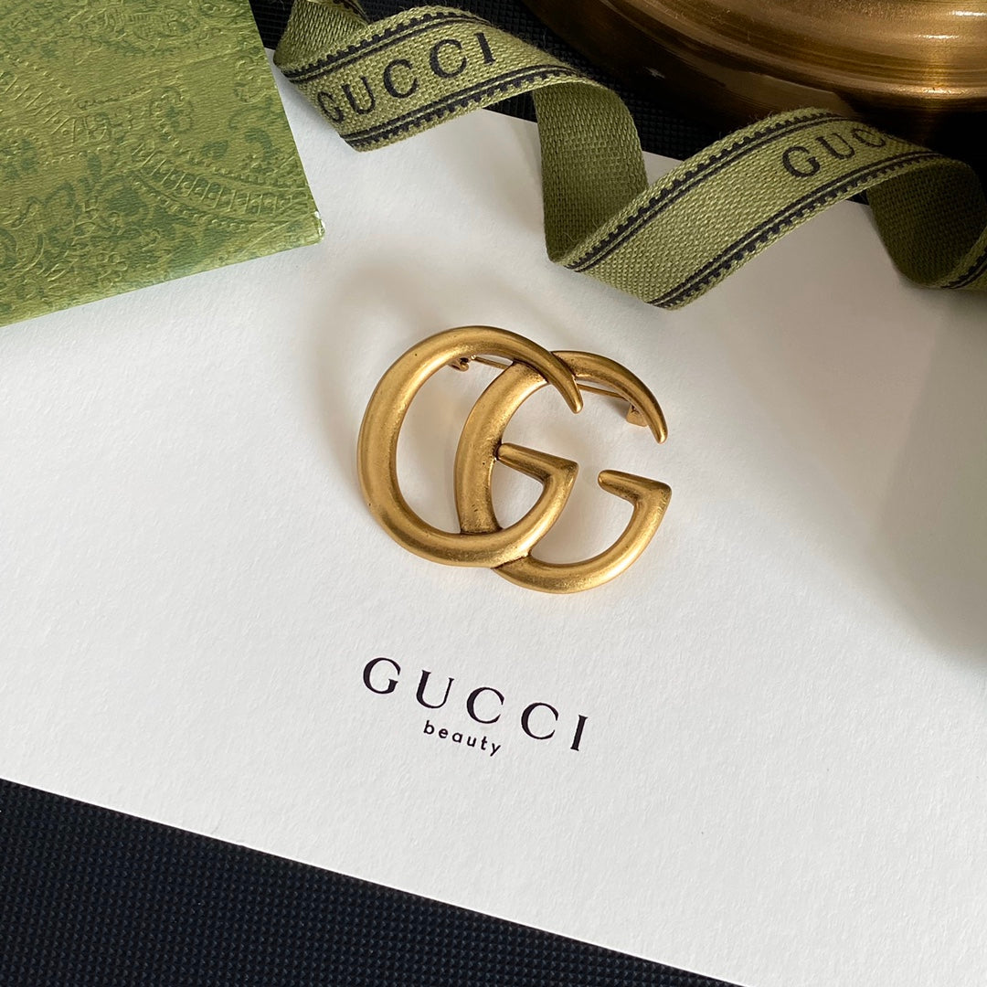 Versatile Monogram Brooch