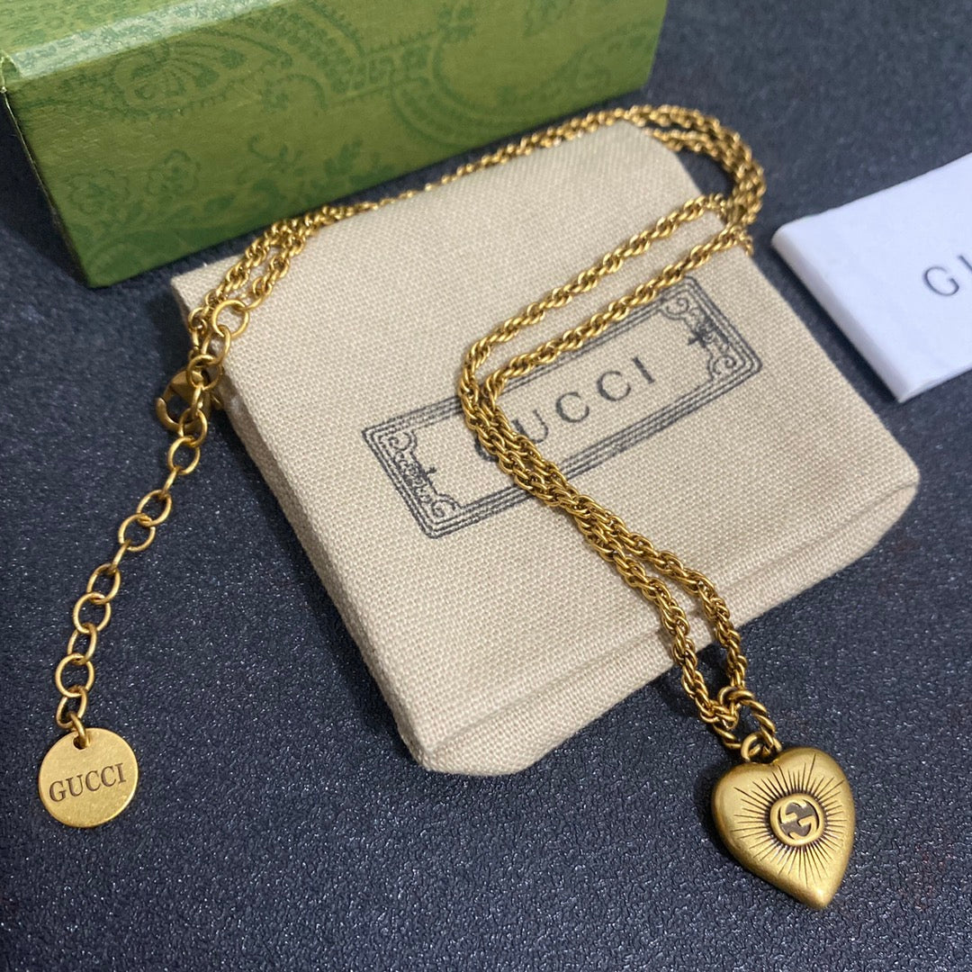 Vintage Heart Necklace