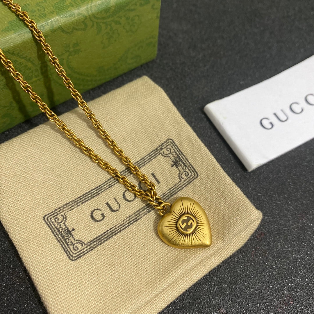 Vintage Heart Necklace