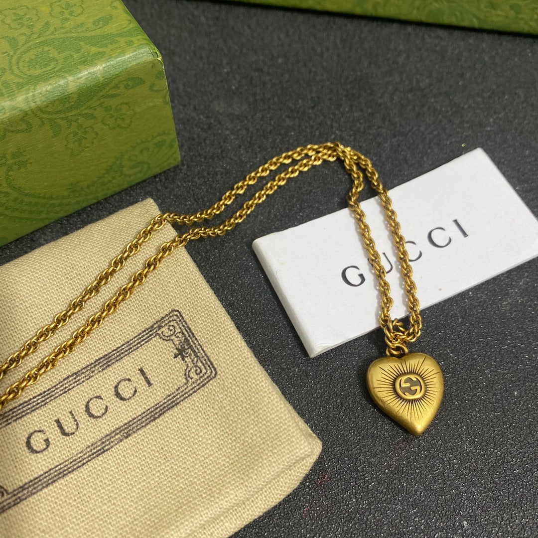 Vintage Heart Necklace
