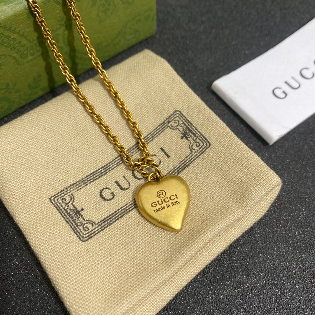 Vintage Heart Necklace