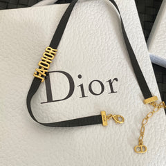 Metal Letter Choker