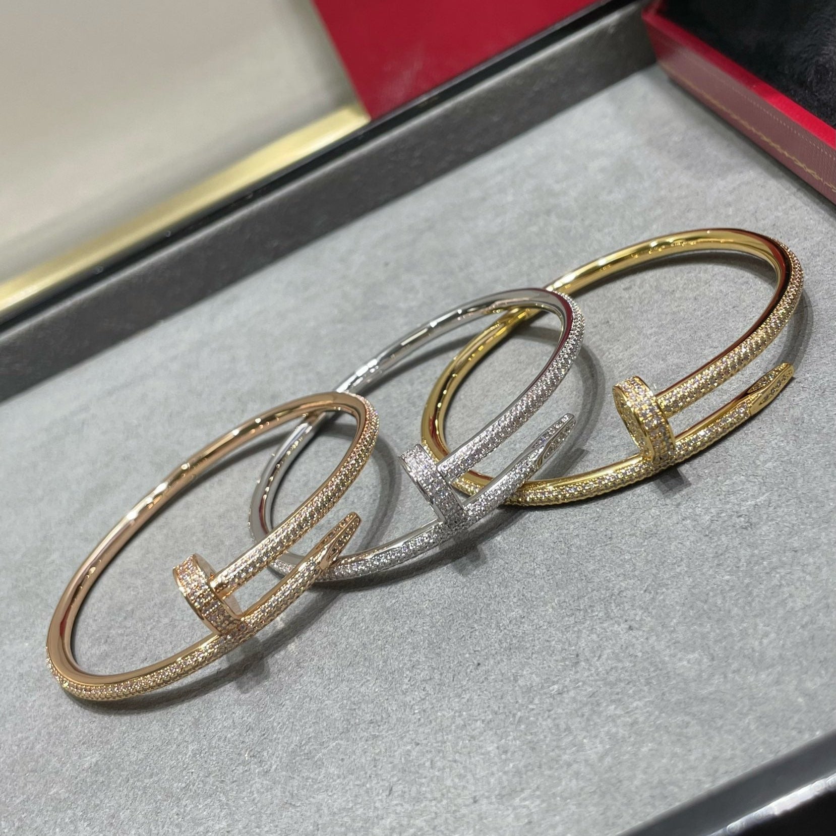Elegance Diamond Nail Bracelet