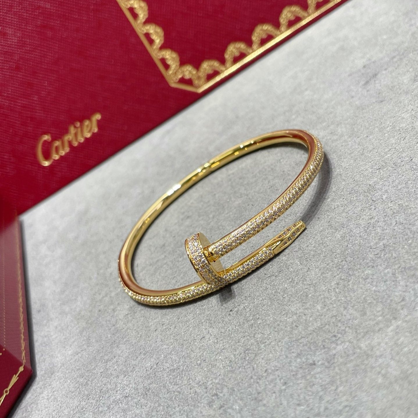 Elegance Diamond Nail Bracelet