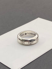 Classic Cross Round Ring