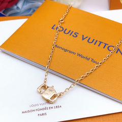 Mother-of-Pearl Four-Leaf Clover Necklace