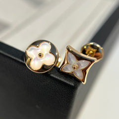 Blossom Series White Shell Earrings