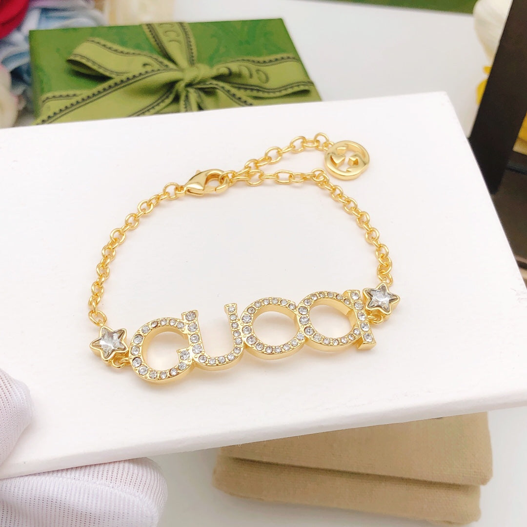 Diamond Letters bracelet