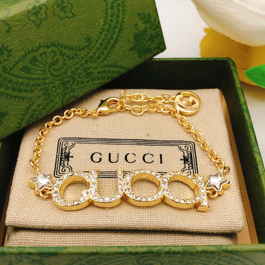Diamond Letters bracelet