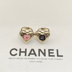 Lava Enamel Heart Ring
