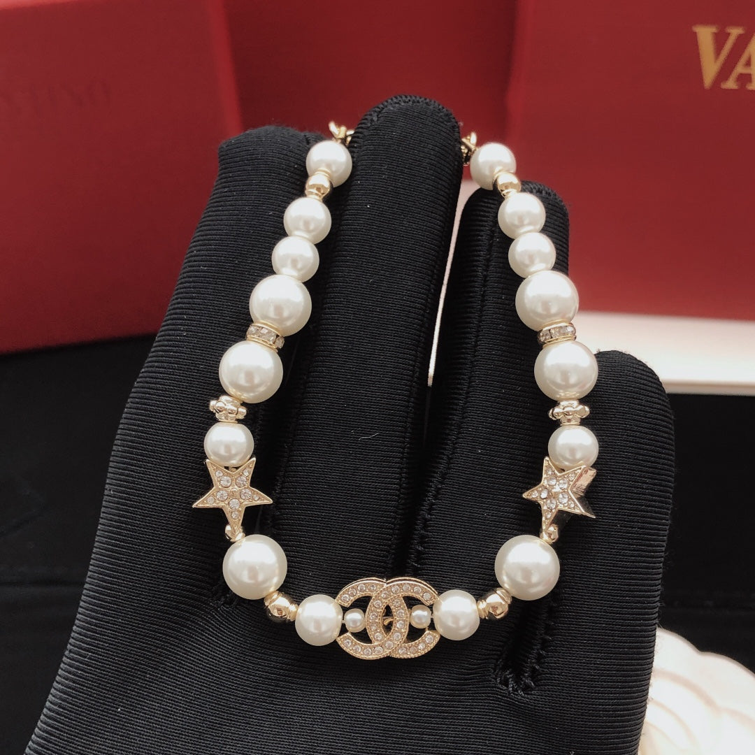 Pearl Star Bracelet