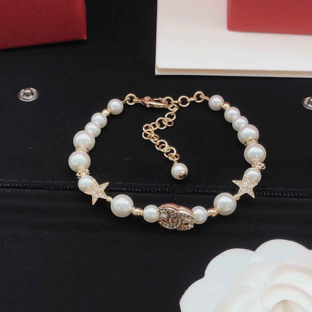 Pearl Star Bracelet
